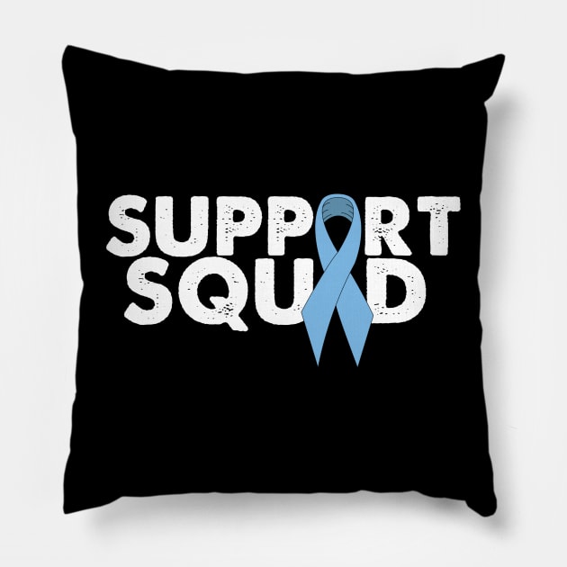 Prostate Cancer Support Pillow by TheBestHumorApparel