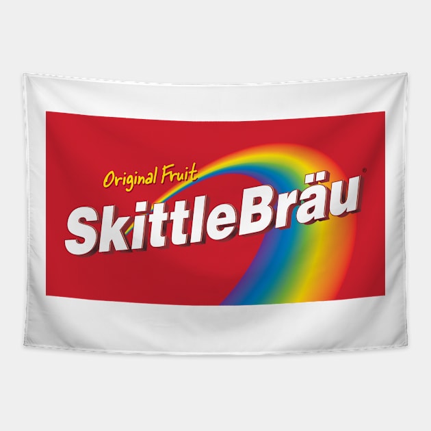 Skittlebrau Tapestry by tvshirts