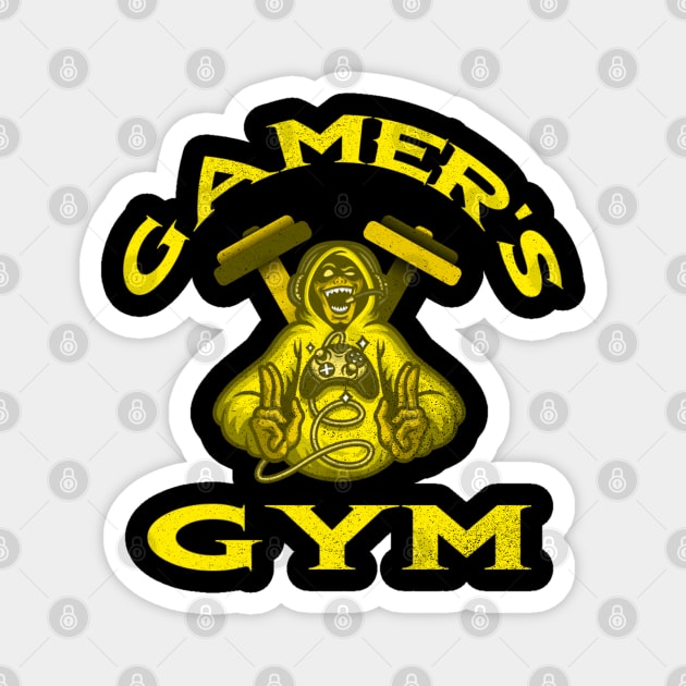 Gamer's Gym Magnet by Ruffeli