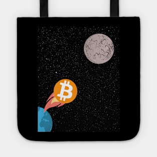 Bitcoin to the Moon Tote