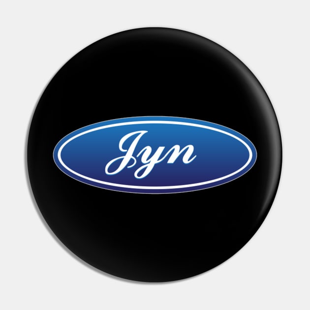 Jyn Ford Car Badge Pin by archivos podcast