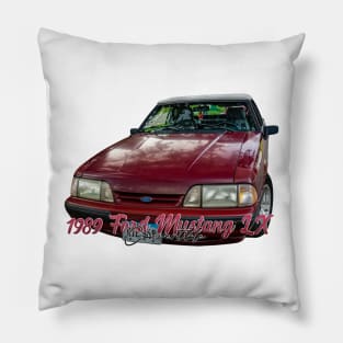 1989 Ford Mustang LX Convertible Pillow