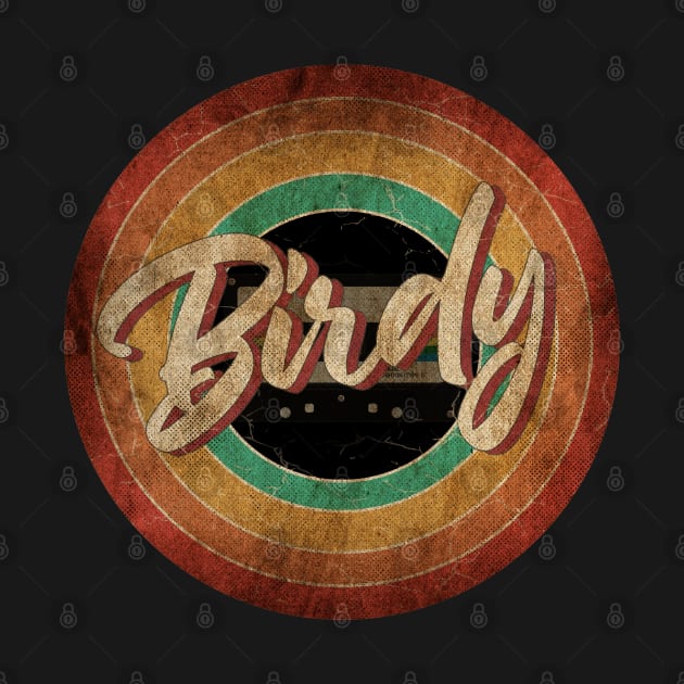 Birdy Vintage Circle Art by antongg