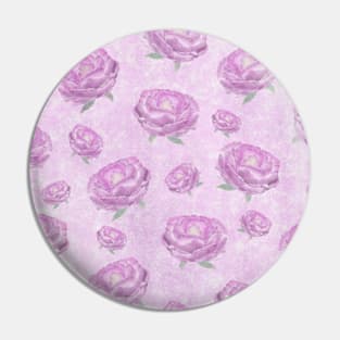 Watercolour pink peonies Pin