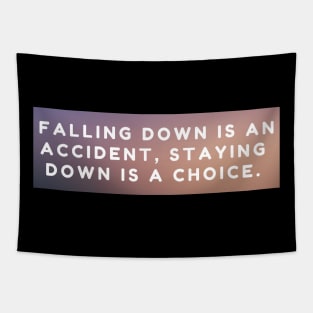 Get Up Quote Tapestry