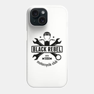 BRMC Rider Banner Black Phone Case