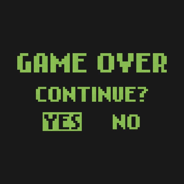 GAME OVER - CONTINUE? by DCLawrenceUK