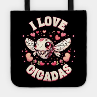 Cicadas Nature's comeback kid funny Tote