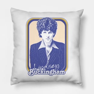 Lindsey Buckingham /\/\/\/ Retro Style Fan Design Pillow