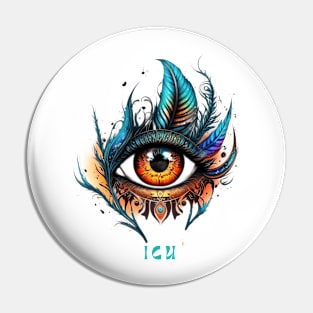 Alien Eye Pin