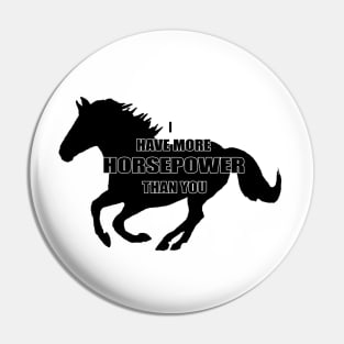 Horse power Pin