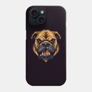 Angry Pitbull Dog Phone Case