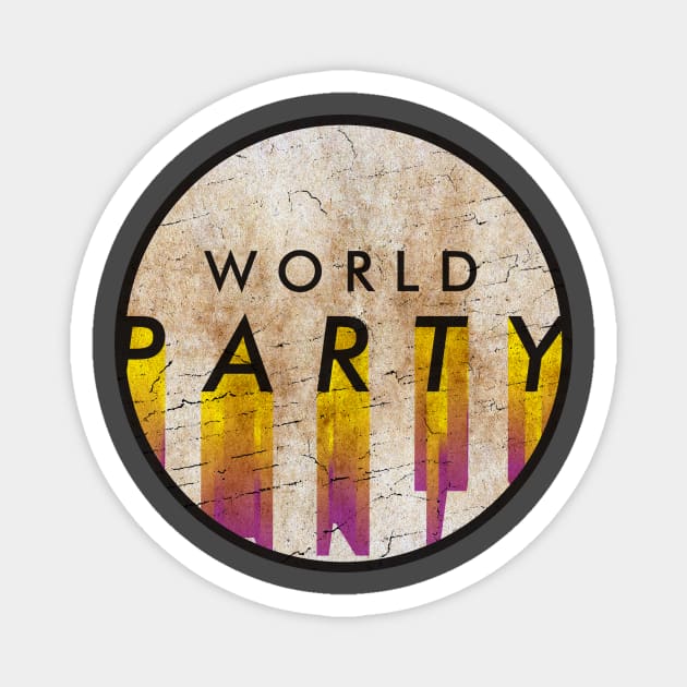 World Party Magnet by GLOBALARTWORD