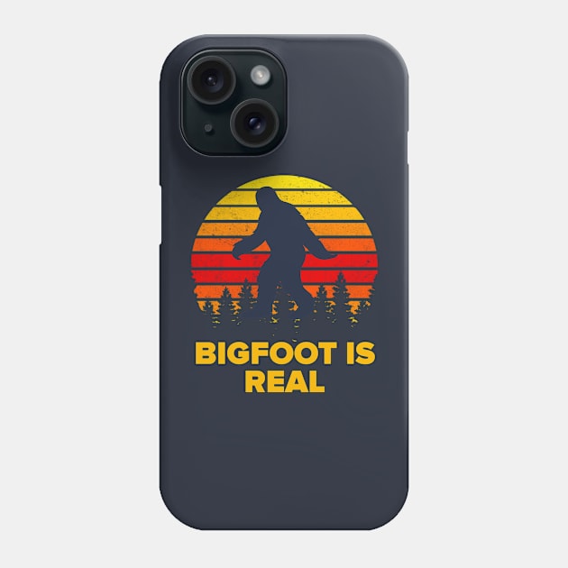 Bigfoot Is Real Bigfoot Believer Phone Case by narekmug