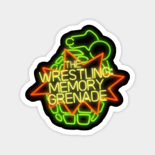 Wrestling Memory Grenade Magnet