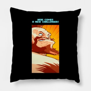 Here Comes A New Challenger - Zangief Pillow