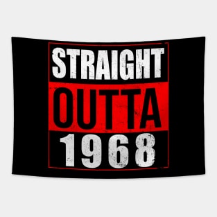Straight Outta 1968 Great 56th Birthday Gift Idea Tapestry