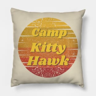 Camp Kitty Hawk Pillow