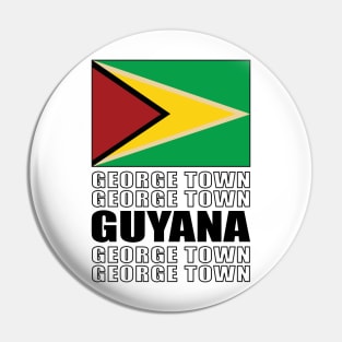 Flag of Guyana Pin