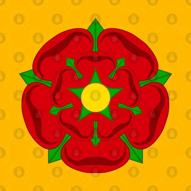 Lancashire County Flag by SolarCross