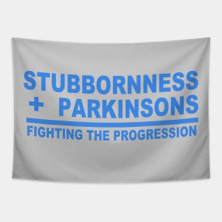 Parkie Math Stubbornness + Parkinsons Fighting The Progression Tapestry