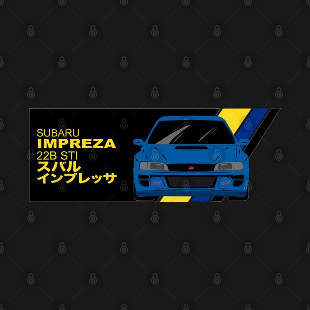 Impreza 22B STi by AliceEye555