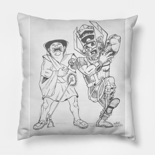 Planet Eater Pranked Pillow by Fatmancomics