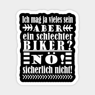 Biken Mountainbike Downhill Spruch Magnet