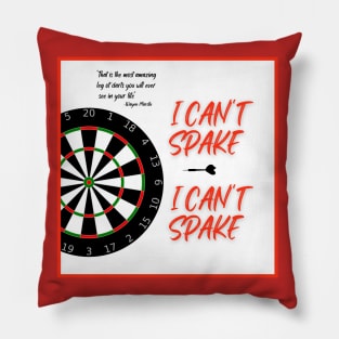 i can't spake wayne mardle commentary red letters 1 Pillow