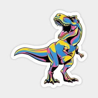Pop Art Dinosaur Magnet