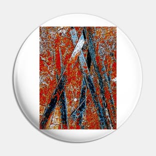 Blue Poles Firestorm Pin