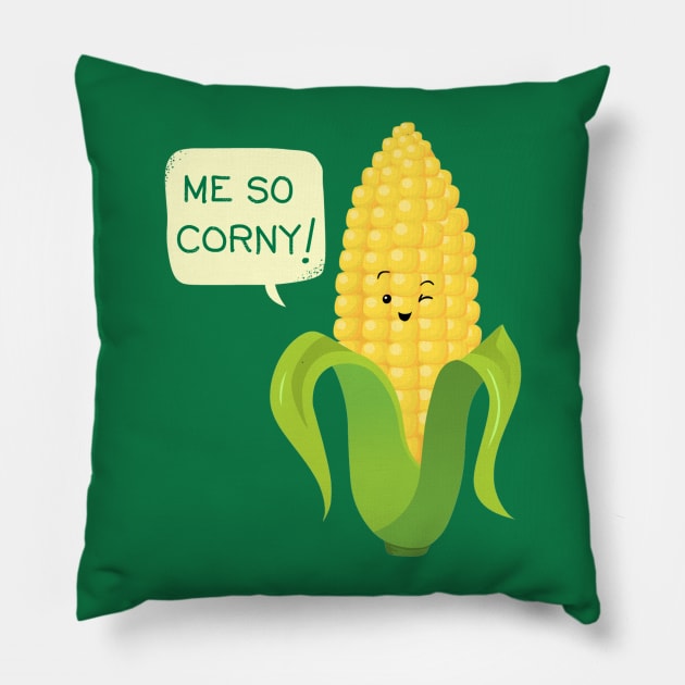 So Corny! Pillow by AnishaCreations