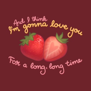 Bill and Frank Strawberry Valentine T-Shirt