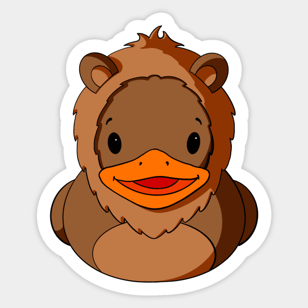 Rubber Duck Lion