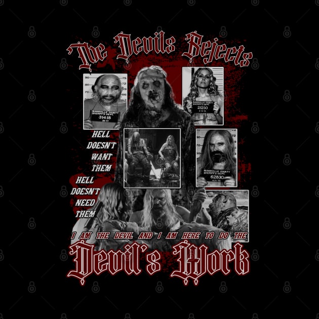 The Devils Rejects, Cult Horror. (Version 2) by The Dark Vestiary