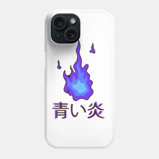 Blue Fire Phone Case