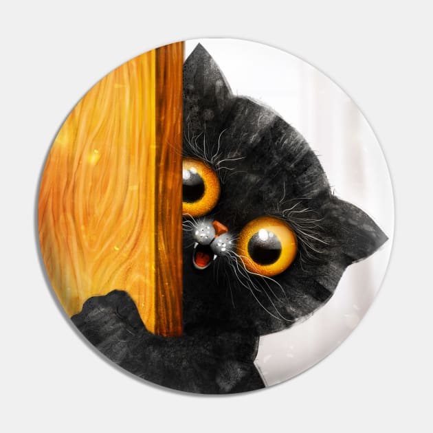 Baby Cat Pin by Marysha_art