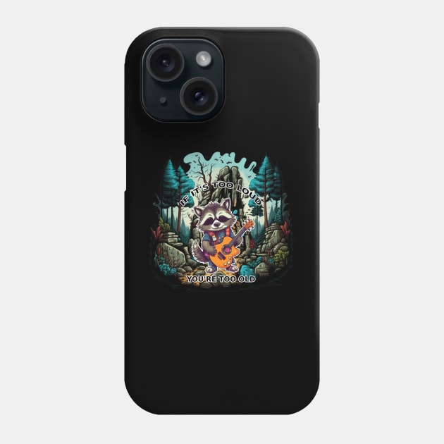 Get Ready To Rock With This Epic Forest Stage Phone Case by InspirationPL