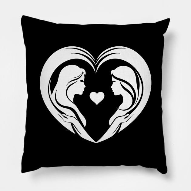 Love Grows Wild - I Love My Valentine Pillow by Orento