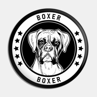 Boxer Fan Gift Pin