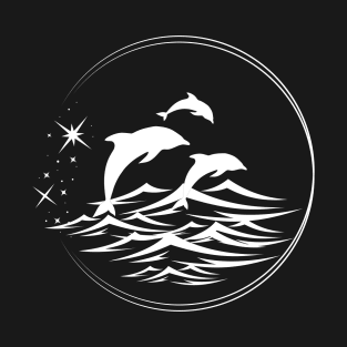 Dolphin Shirt | Dolphin Lover Shirt | Dolphin Gift | Dolphin T-shirt | Gifts for Dolphin Lovers | Retro Vintage | Sea Mammal | Animal Lovers T-Shirt