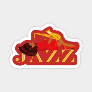 The jazz girl 2 Magnet