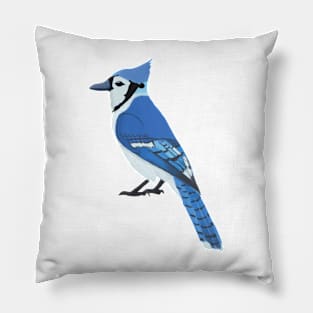 Blue Jay Pillow