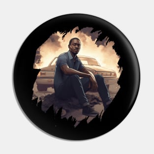 Anthony Mackie Twisted Metal Pin