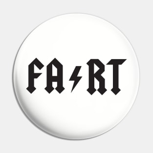 Fart ACDC (dark) Pin