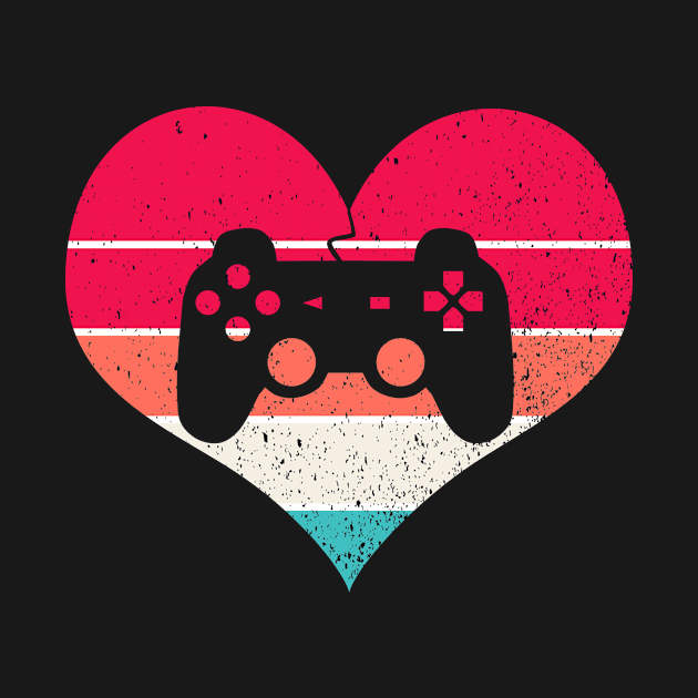 Valentines Day Video Game Controller Gift for Gamers by DexterFreeman