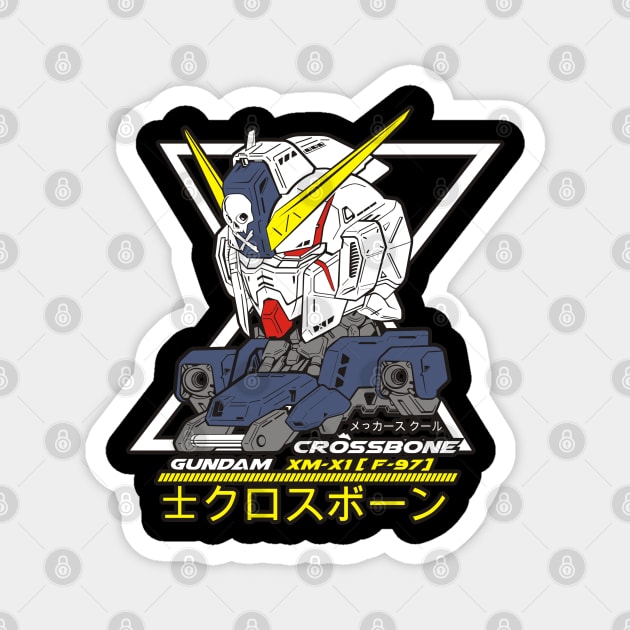 GUNDAM CROSSBONE Magnet by Mexha_project