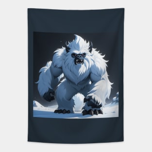 Angry yeti Tapestry