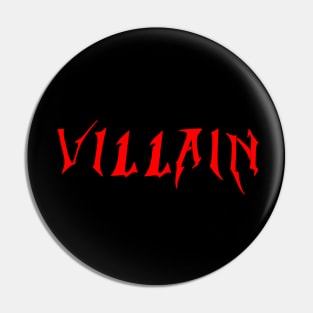 villain Pin