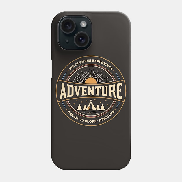 Wilderness Adventure Time Design Phone Case by LR_Collections